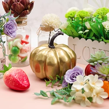 Lifelike Foam Pumpkins for Fall & Halloween Decor