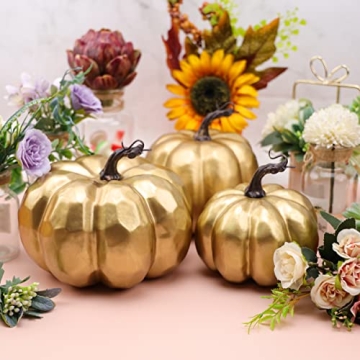 Lifelike Foam Pumpkins for Fall & Halloween Decor