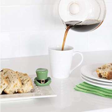 Nora Fleming Spot o' Irish (St. Patty Hat) A87 - Hand-Painted Ceramic Holiday Décor - Spring Minis ...