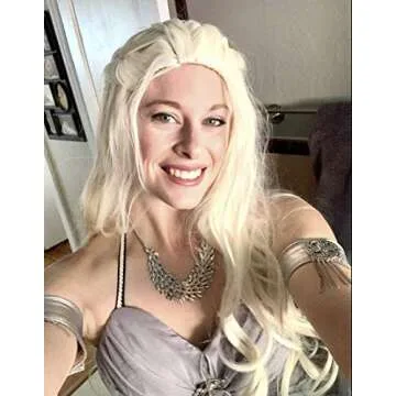 RainTraders House of the Dragon- Daenerys Targaryen Costume, Inspired by Merchandise, Mother of Dragons, Khaleesi - Perfect Merch for Women and Teens - Necklace Size: 17.5 inches x 1.5 inches