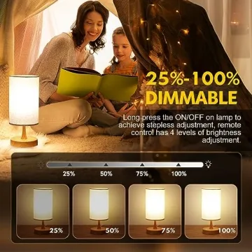 Caromolly Light Therapy Lamp with Remote Control and Timer