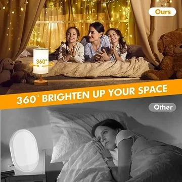 Caromolly Light Therapy Lamp with Remote Control and Timer