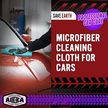 AIDEA Microfiber Cleaning Cloths 50PK for All Cleaning Needs