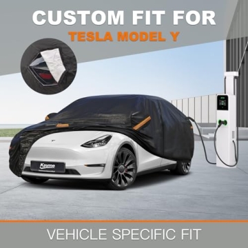 Kayme Waterproof Car Cover for Tesla Model Y, Full Protection