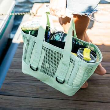 MISSION Waterproof Marine Storage Tote for Outdoor Use