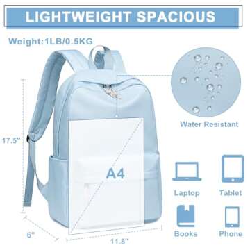 Stylish Bluboon Girls Laptop Backpack for School