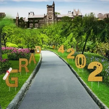 Onory Graduation Yard Signs Decorations for 2024 Ceremonies