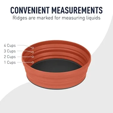 Sea to Summit X-Bowl Collapsible Camping Dish in Blue