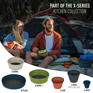 Sea to Summit X-Bowl Collapsible Camping Dish in Blue