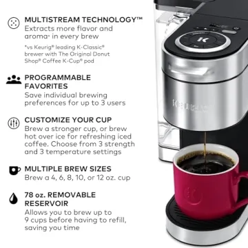 Keurig K-Supreme Plus SMART Brewer Customizable Coffee Maker
