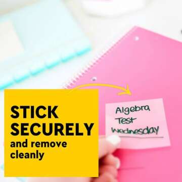 Post-it Transparent Notes - 12 Pads of Clear Sticky Notes