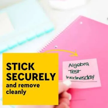 Post-it Transparent Notes - 12 Pads of Clear Sticky Notes