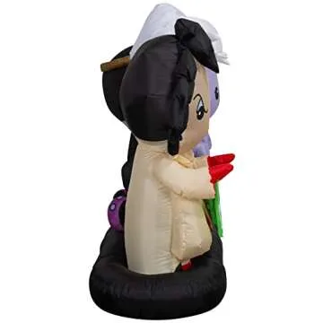 Gemmy Airblown Disney Villains Scene Inflatable - 4ft