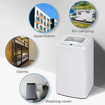 COMFEE’ Portable Washing Machine with LED Display