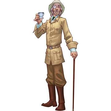 Cheapass Games: The Island of Doctor Lucky, Strategy Board Game, Simple Family Game, 40 Minute Play Time, 2 to 8 Players, For Ages 12 and up