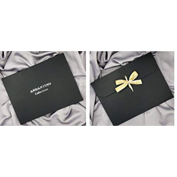 ANDANTINO 100% Pure Mulberry Silk Small Square Scarf -21'' x 21''- Breathable Lightweight Neckerchief -Digital Printed Headscarf (Pink Leopard)