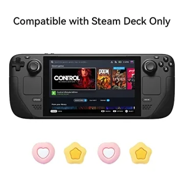 Cute Silicone Thumb Grip Caps for Steam Deck - 4PCS