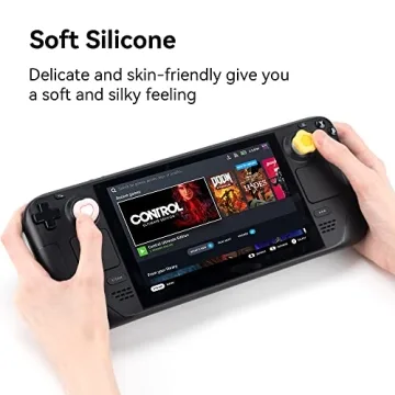 Cute Silicone Thumb Grip Caps for Steam Deck - 4PCS