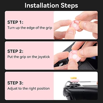 Cute Silicone Thumb Grip Caps for Steam Deck - 4PCS