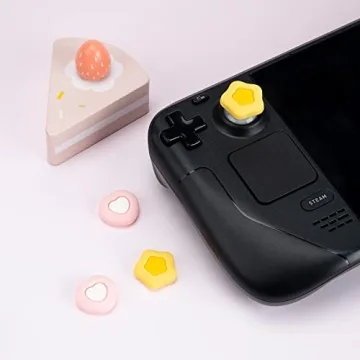 Cute Silicone Thumb Grip Caps for Steam Deck - 4PCS