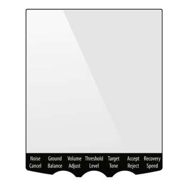 Minelab English Language Screen Protector Pack for Equinox Detectors, 5 Pack