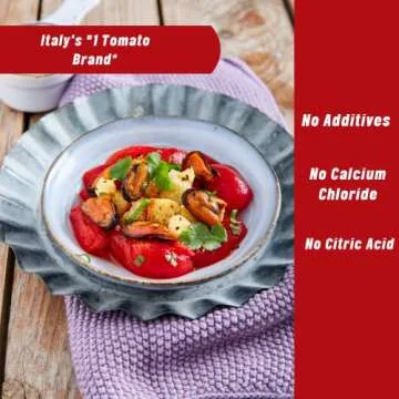 Mutti Whole Peeled Tomatoes (Pelati), 28 oz. | 6 Pack | Italy’s #1 Brand of Tomatoes | Fresh Taste for Cooking | Canned Tomatoes | Vegan Friendly & Gluten Free | No Additives or Preservatives