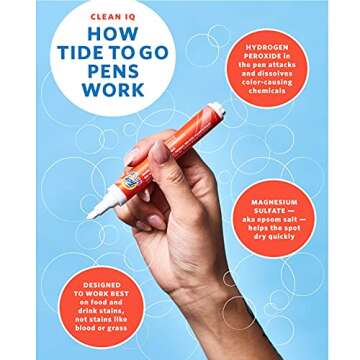 Instant Tide Stain Remover Pens | Keep Clothes Fresh