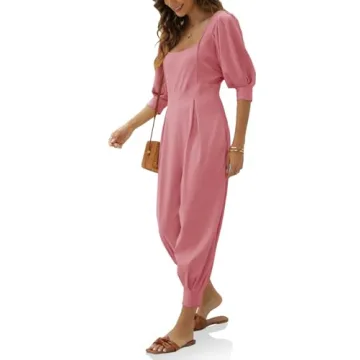 Stylish Ebifin Women's Casual Jumpsuit with Pockets