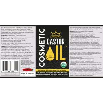 Organic Castor Oil Brow & Lash Kit - Beauty Sleep Essential
