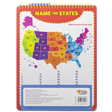 Active Minds - Write-and-Erase - Wipe Clean Learning Boards Ages 7+ - Multiplication, Division, USA ...