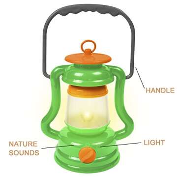 Nature Bound Light & Sound Lantern Kit for Kids Adventure
