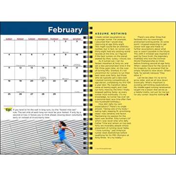 2024 Complete Runner's Day-by-Day Log Planner Calendar