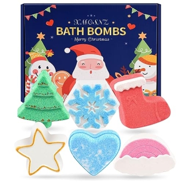 Stocking Stuffers Bath Bombs for Kids 6 Packs - Fun Christmas Gifts for Boys, Girls & Women