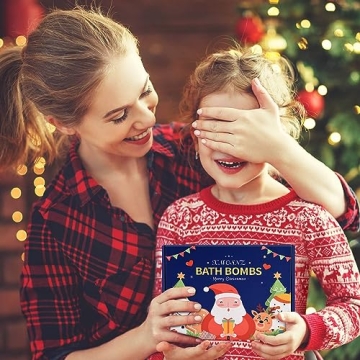 Stocking Stuffers Bath Bombs for Kids 6 Pack Christmas Gift