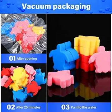 Chuangdi Turtle Oil Scum Absorbing Sponges - 24 Pack