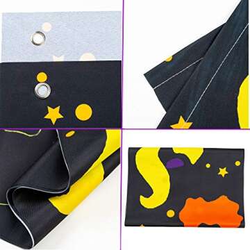 Happy Storm Halloween Decorations Outdoor, I Smell Children and I Put a Spell on You Sign, Hocus Pocus Front Door Porch Banners, Halloween Porch Decor, Halloween Decorations Indoor