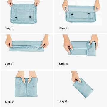 8 Set Packing Cubes for Travel Organization Accessories