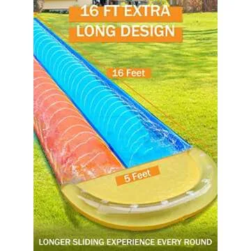 Dimple Slip and Slide Inflatable Water Slide - Fun for Kids!