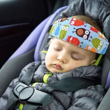 Adjustable Baby Head Support for Car Seat and Stroller