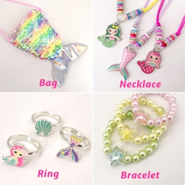 Magic Shell Bath Bomb Gift Set for Kids, 9 Pack Bath Bombs with Little Mermaid for Girls, Organic Bath Bombs with Surprise Inside.