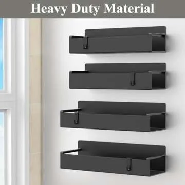 HuggieGems Magnetic Spice Rack Set for Organized Kitchens