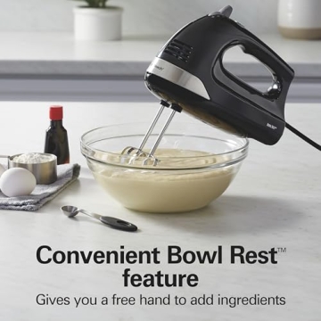 Hamilton Beach 6-Speed Electric Hand Mixer with Attachments