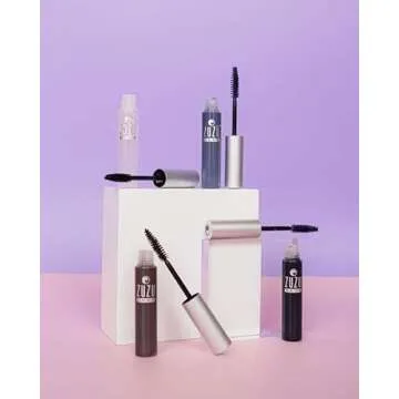 ZUZU LUXE Luxe Mascara (Onyx), Water resistant, Natural, Paraben Free, Vegan, Gluten-free, Cruelty-free, Non GMO, Adds lush volume to lashes, Vitamin Enriched formula conditions lashes, 0.25 oz.