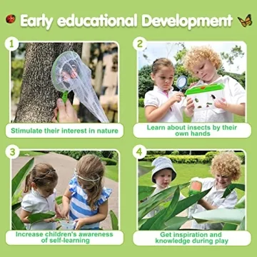 PLAY Bug Catcher Kit for Kids Ages 4-8, Outdoor Fun