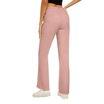 KICZOY Women's Stretchy Ankle Length Capris Jeans with Pockets