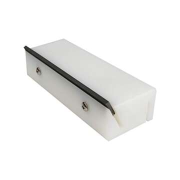 Guyker Fret Beveling File - Fret End Bevel-Flush Files Luthier Angle Tool (36 and 90 Degrees) - Low Friction Fret Leveler (1PCS, Short Length 5.5”)