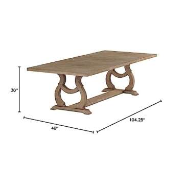 Coaster Glen Cove Dining Table Barley Brown 110291