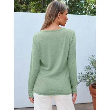 SUNBS Women’s 3-Pack Long Sleeve Fall Shirts 2024