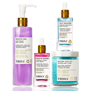 Truly Beauty Brightening Kit - Face and Body Serum Set for Hyperpigmentation and Dark Spots