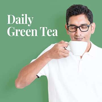 The Republic of Tea - The Peoples Green Tea, 50 Tea Bags, Tin | Gourmet Tea | Caffeinated